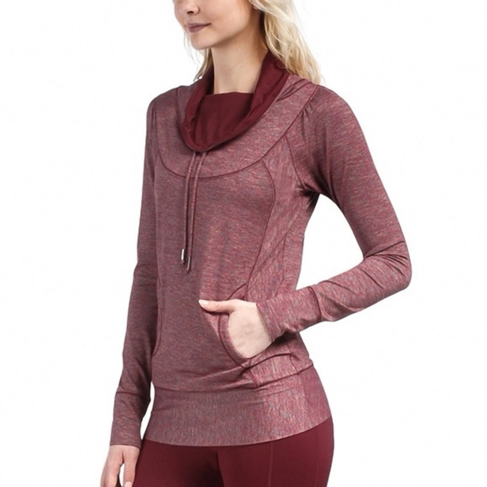 Prana Cornelia Funnel Neck Pullover Size XL